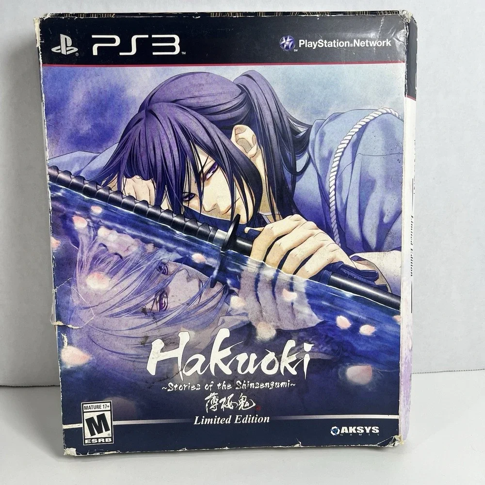 Hakuoki: Stories of the Shinsengumi -- Limited Edition (Sony PlayStation 3 CIB)